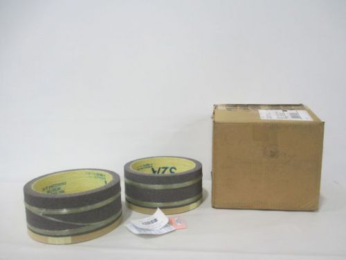LOT 2 NEW NORTON 32A46-D12VBEP GRINDING WHEEL 11X5IN-1IN RIM D222067