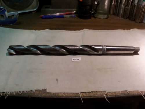 (#4719) used machinist 1-1/32 inch long morse taper shank drill for sale