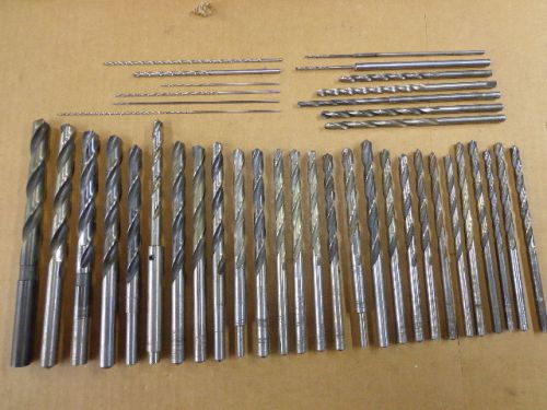 Machinist Tools 40 pc Extra Length Drill Assortment ,Lathe, Mill, Shop