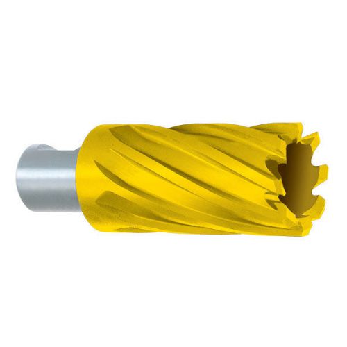 POWERBOR Annular Cutters Tool Material HSS TiN Size 3&#034; 2&#034; depth of cut