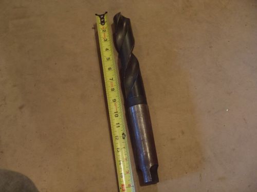 CLE-FORGE 1-25/64&#034; TAPER SHANK TWIST DRILL BIT LEIGHT: 16&#034; - USED