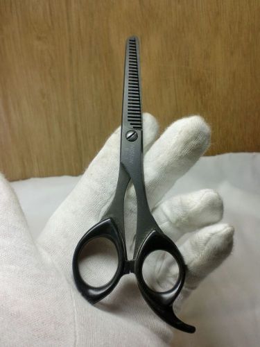No.3 USED &amp; VINTAGE : Japanese haircutting thinning shears / scissors - Very Old