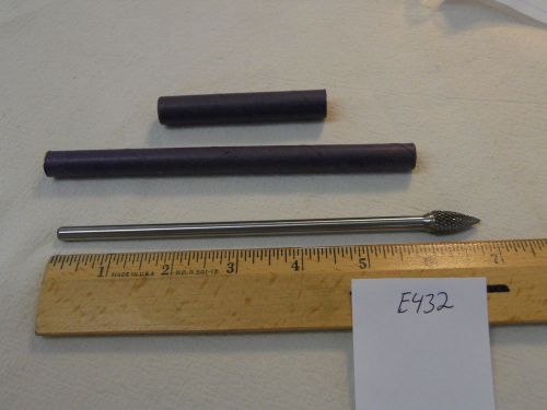1 new imco 6 mm shank carbide burr. double cut. 6.5&#034; long. usa (e432) for sale