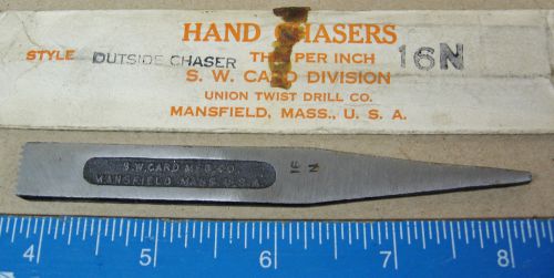 Outside Hand Thread Chaser for Wood or Metal 16 tpi
