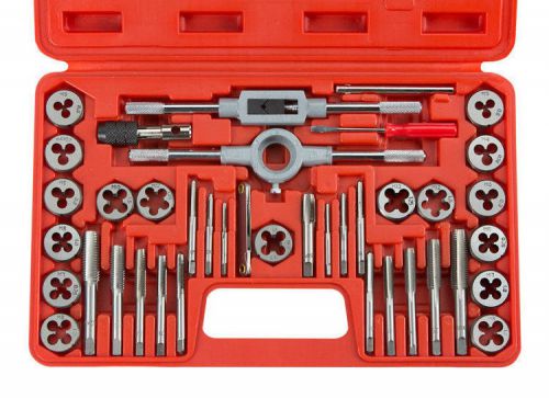 39pc. Tap and Die Set (Metric) from Michigan IndustriaL TEKTON - WARRANTY - New