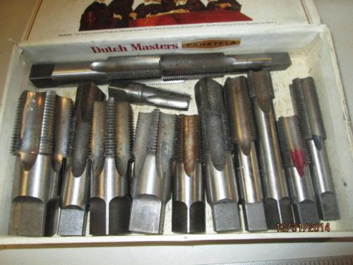 MACHINIST LATHE MILL Machinist Lot of Taps for Threading Tapping