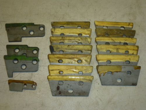 LOT of (17) ASSORTED MANCHESTER TOOL CUTTING INSERT BLADES