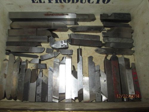 MACHINIST TOOLS LATHE MILL Lot of Lathe Cutting Bits for Tool Post d