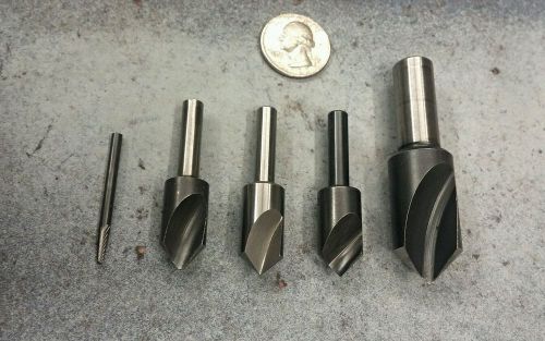 (5)Countersink Bits Machinist Gunsmith Toolmaker Milling Tool- FORD, CLEVELAND
