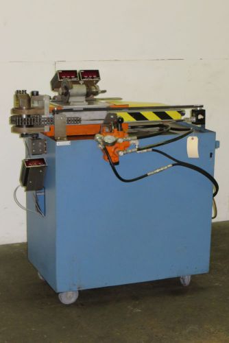 (1) hydraulic high precision solid rod wire bending machine - used - am12841 for sale