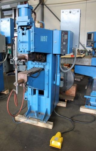 75 kva national press-type spot welder (retrofitted in 1988 with microprocessor) for sale