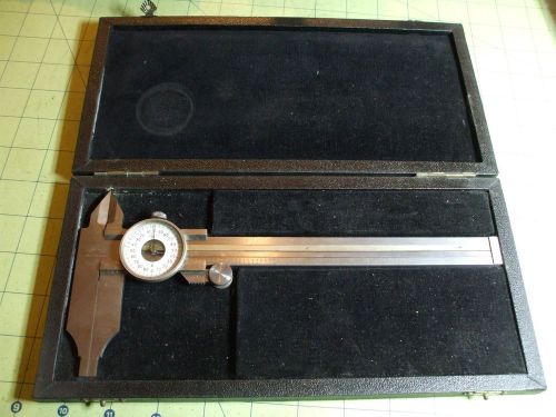 Vintage Helios 6 inch dial caliper