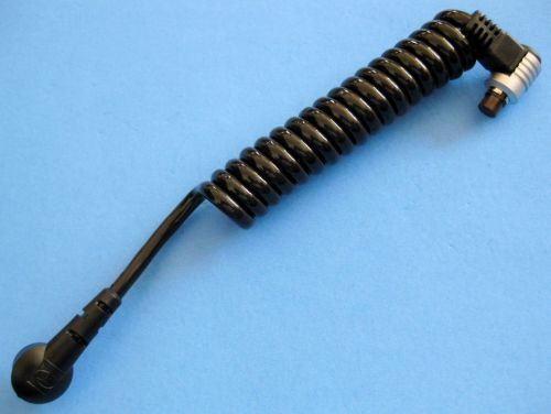 Mitutoyo renishaw cmm probe head &#034;curly&#034; cable 5 pin din connector/12 pin lemo for sale