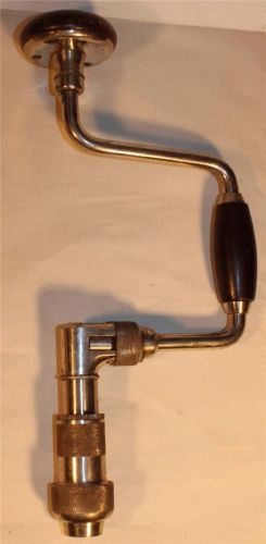 Vintage WORTH Hand Drill Heavey Duty Adjustable direction Lock &#034;Clicker&#034; NR