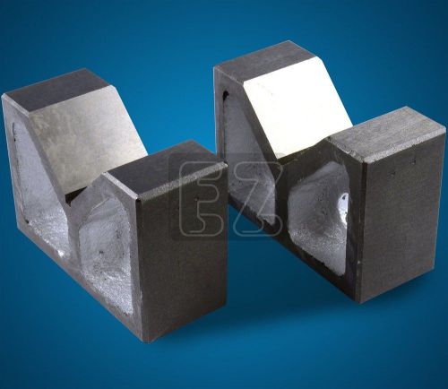 V block cast iron 4&#034;x2-1/4&#034;x2-5/8&#034;x1-5/8&#034; v-block pair for sale
