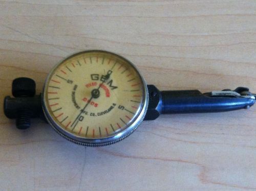 GEM  MOD. 333 DIAL INDICATOR , FIXED POSITION , .0005&#034;