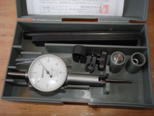 REAL NICE MITUTOYO NUMBER 513-118 DIAL TEST INDICATOR MACHINIST TOOL JAPAN