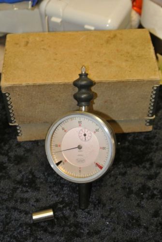 Vintage carl mahr esslingen dial indicator gauge .0005&#034;, original box for sale