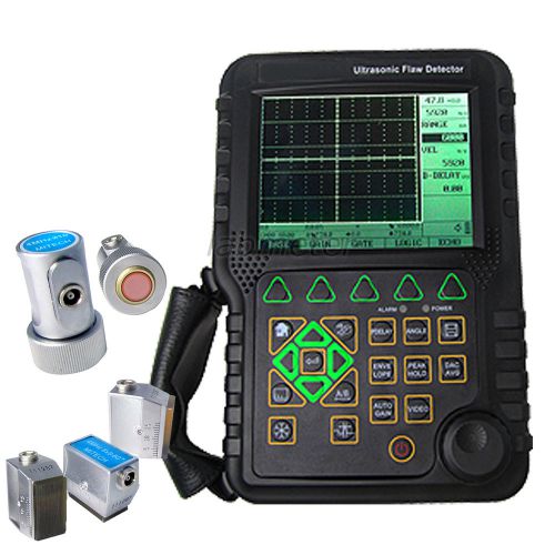 MFD500B Portable Digital 0~9999mm Ultrasonic Flaw Detector Defectoscope Mitech
