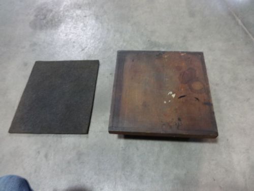 9&#034; X 12&#034;cat iron surface plate 12 1/2 x 13&#039;&#039; with wood top