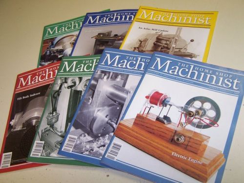 The Home Shop Machinist Magazine all 6 issues from 2001 Precision Metalworking