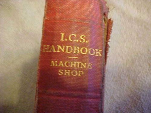 ICs Handbook Machine shop 1934