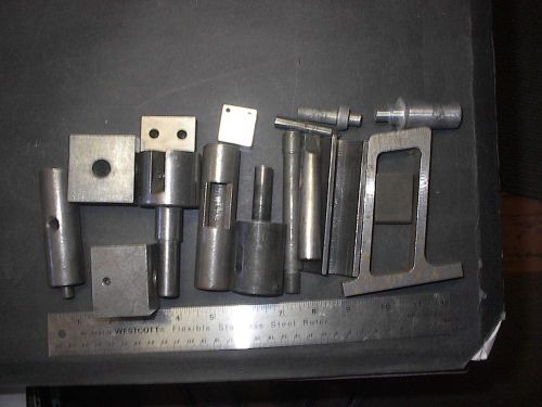 Machinist  mixed pieces 17 different shapes 9 to 10 pounds