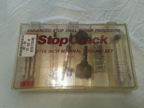 Cold expansion stop crack 3/16 nominal tooling set for sale