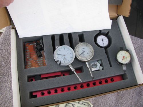 A-line-it alignment system 1&#034;  1/4&#034; and 1/8 approx travel dial indicators tools