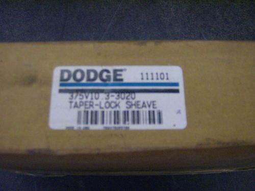 Dodge 111101 V-Belt Pulley 5V 3G 10.3&#034;