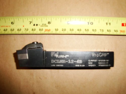 VALENITE - DCLNR-12-4B - CARBIDE INDEXIBLE TURNING TOOL