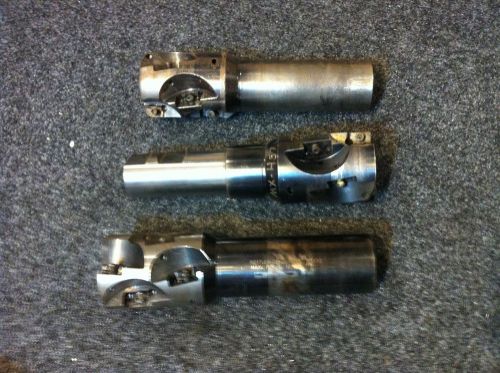 Carboloy 2 inch insert mills  r217.69-2.00-3-60 - 3 piece lot - cnc tooling for sale