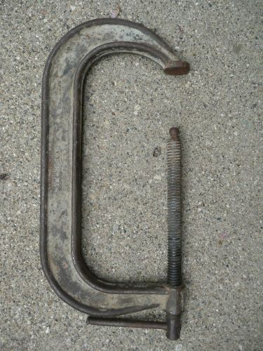 Armstrong  12 &#034; inch c clamp drop forged vintage chicago made in usa for sale