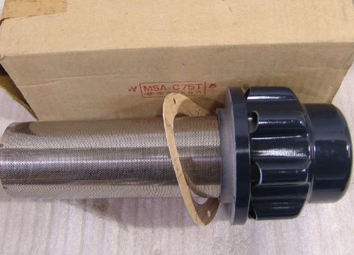 Hydraulic filter strainer 3&#034; x 8&#034; reservoir cap unused