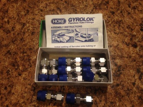 Hoke- gyrolok ( box of 10)  1/4&#034; mpt x 1/4&#034; tube for sale