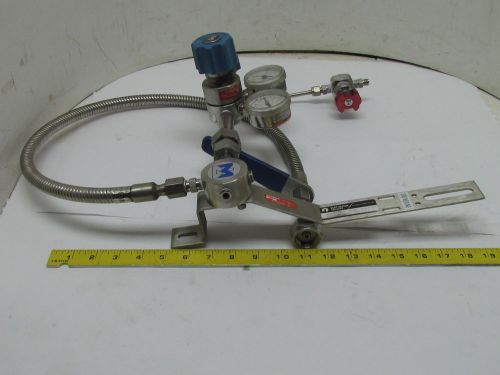 Mmnf0262sa single stage/station manifold for 300 nox/n2 ss high purity regulator for sale