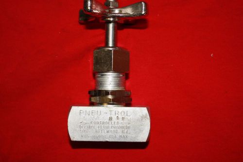 Deltrol -hy  pneu-trol globe needle valve s350s1p for sale