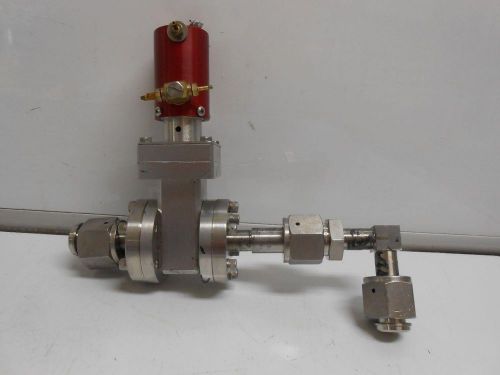 Thermionics laboratory g-0058-p gate valve w/ electromagnetic solenoid actuator for sale