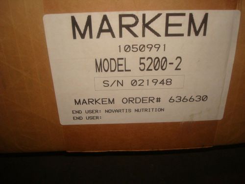 NEW Markem 5200-2 Single Print Head Stand  feet/base ass&#039;y #0828514 / 1050991