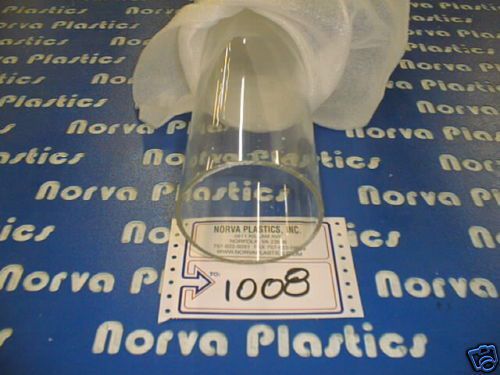 (1108)acrylic extruded clear 4&#034; od x 1/8&#034; wall x 24&#034; lo for sale