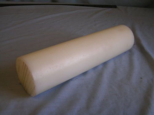 1-1/2 dia x 10&#034; long, uhmw, natural/white, plastic bar stock for sale