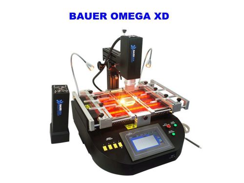 NEWEST BAUER OMEGA XD Hot Air &amp; IR 2-In-1 BGA Rework Station, ELSTEIN Heaters