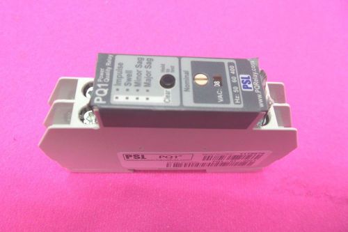 PSL PQ1 POWER QUALITY RELAY , USED