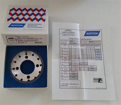 Norton diamond grinding wheel 6a2hs semiconductor wafers - fits strasbaugh 7aa for sale