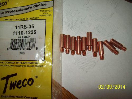 Tweco Mig contact tips  x10,