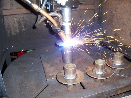 Bancroft weld-a-round vertical 300 lincoln cv-400 cnc welding positioner orbital for sale