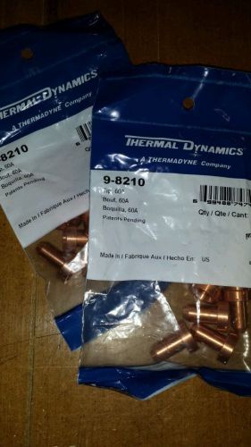 9-8210 Plasma Cutting Nozzles by Thermal Dynamics - Lot of 19 bags