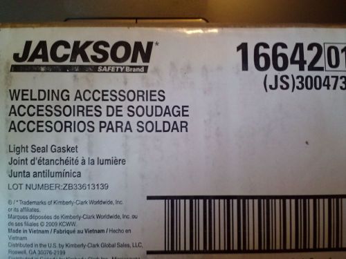 Jackson Safety Passive Welding Helmet Replacement Light Seal Gasket 16642 Qty 2
