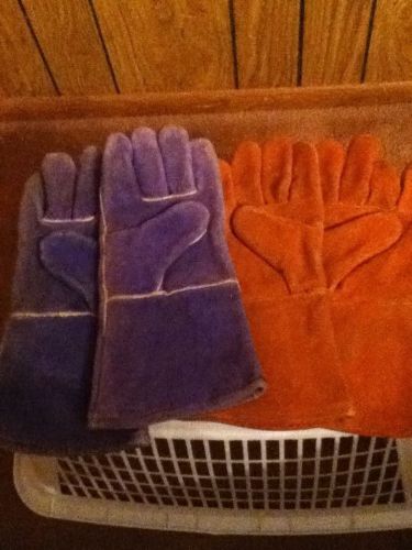 Welding Cap, 2 pair of Welding Gloves &amp; Welding Hammer