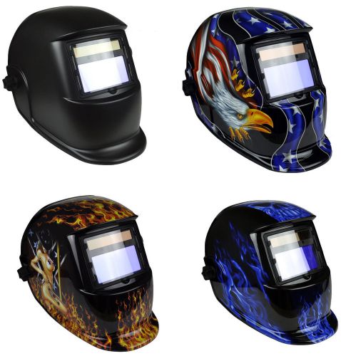 GX800S Solar Auto Darkening Welding Grinding Helmet Mask Adjustable Shade  9-13